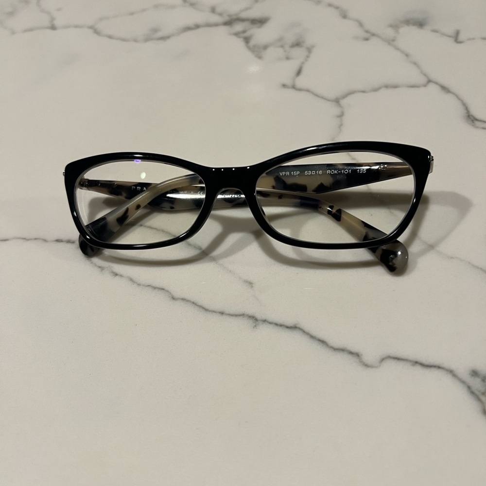 Prada Stylish Black Eyewear